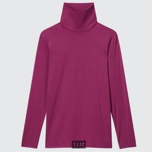 NWT Uniqlo HEATTECH Turtleneck Long Sleeve Top
